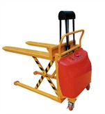 Magas emelésű targonca, félig elektromos