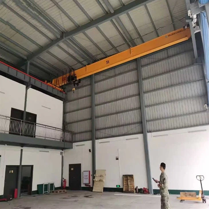 European Single Beam Electric Bridge Crane 1-20 Tons CE ISO Certification